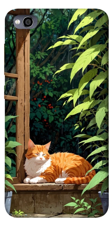 Чохол на Xiaomi Redmi 4a red cat фото 1 з 1