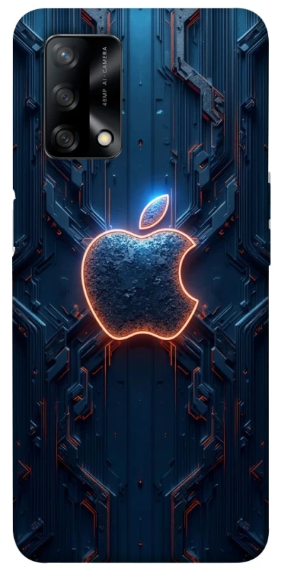 Чохол на Oppo A74 4G Apple logo ver.1 фото 1 з 1