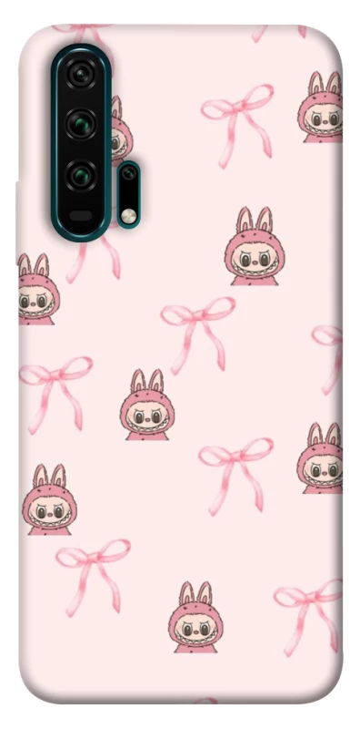 Чохол на Huawei Honor 20 Pro Pink bows and Labubus фото 1 з 1