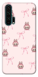 Чехол на Huawei Honor 20 Pro Pink bows and Labubus фото 1 из 1