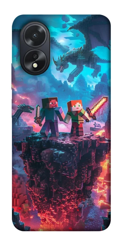 Чохол на Oppo A38 Minecraft v3 фото 1 з 1