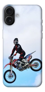 Чохол на Apple iPhone 16 Plus Мотокрос фото 1 Чохол на Apple iPhone 16 Plus Мотокрос фото 1 з 1