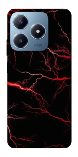 Чехол на Realme C63 Красная молния фото 1 из 1