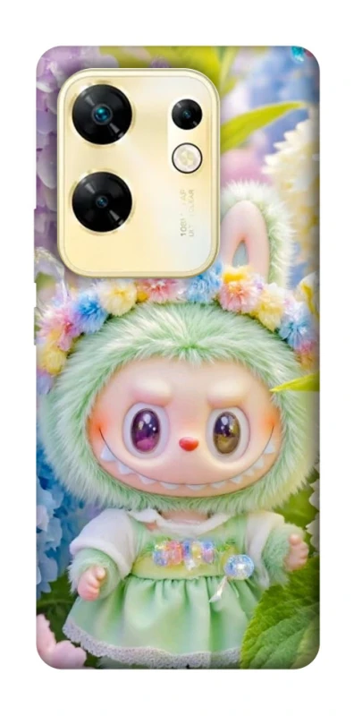 Чохол на Infinix Zero 30 4G Labubu & Flowers ver.2 фото 1 з 1