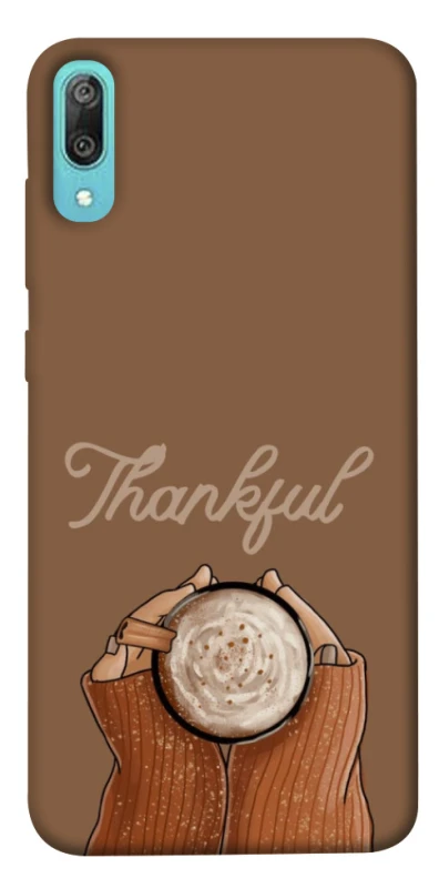Чохол на Huawei Y6 Pro (2019) Thankful coffee фото 1 з 1