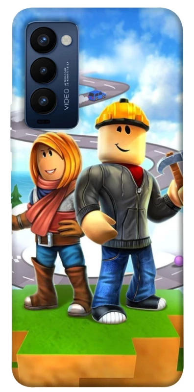Чохол на TECNO Camon 18 Roblox Builder Adventure фото 1 з 1