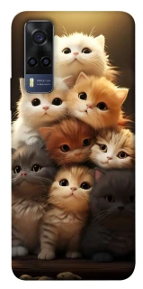 Чехол на Vivo Y53s Чехол Kittie Love v2 фото 1 из 1