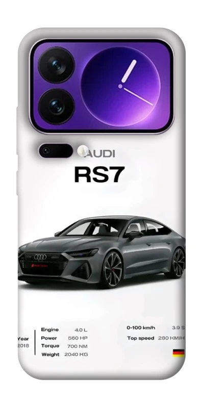 Чохол на Xiaomi 17 Pro Max Audi RS7 фото 1 з 1