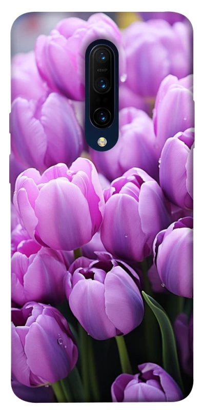 Чохол на OnePlus 7 Pro Фіолетові тюльпани фото 1 з 1