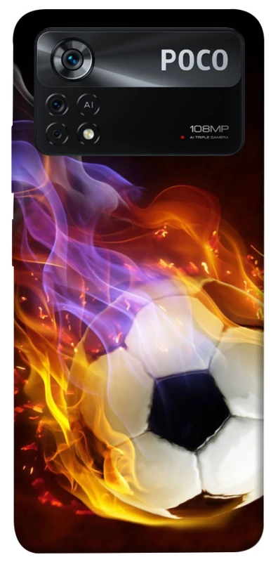 Чехол на Xiaomi Poco X4 Pro 5G Football Abstract фото 1 из 1