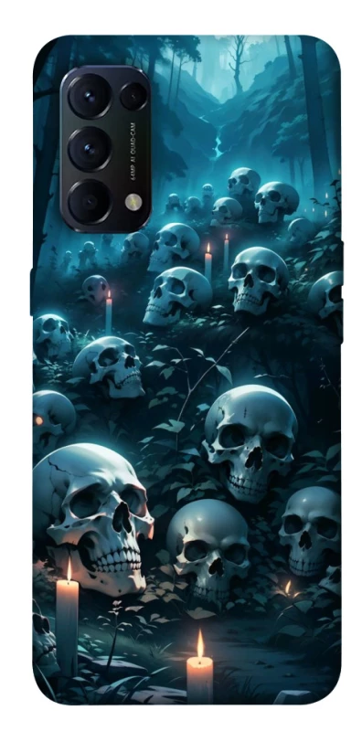 Чохол на Oppo Reno 5 4G Skulls v3 фото 1 з 1