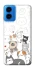 Чохол на Motorola Moto G45 Funny Pets фото 1 з 1