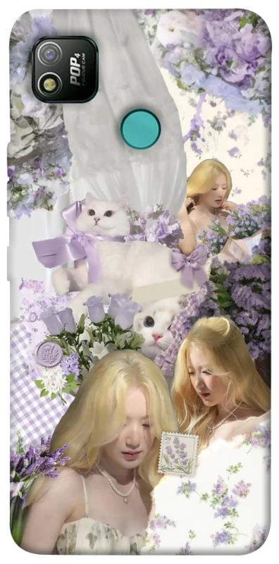Чехол на TECNO POP 4 Shuhua v2 - (G)I-DLE фото 1 из 1