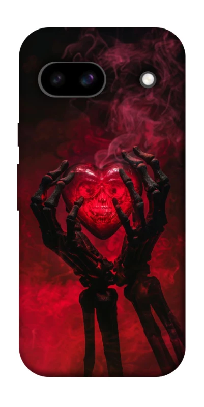 Чохол на Google Pixel 8a Heart in the hands of a skeleton фото 1 з 1