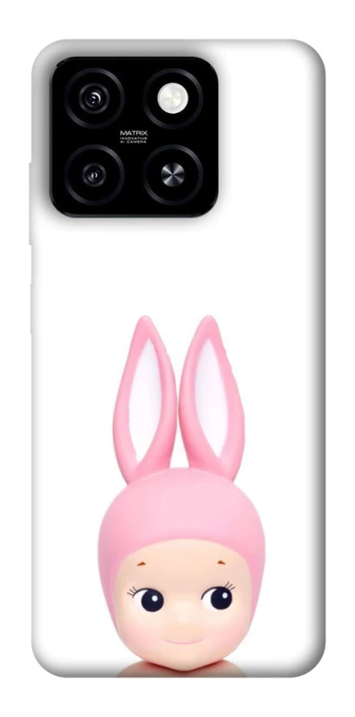 Чохол на ZTE Blade A55 4G Minimal Bunny Peek фото 1 з 1