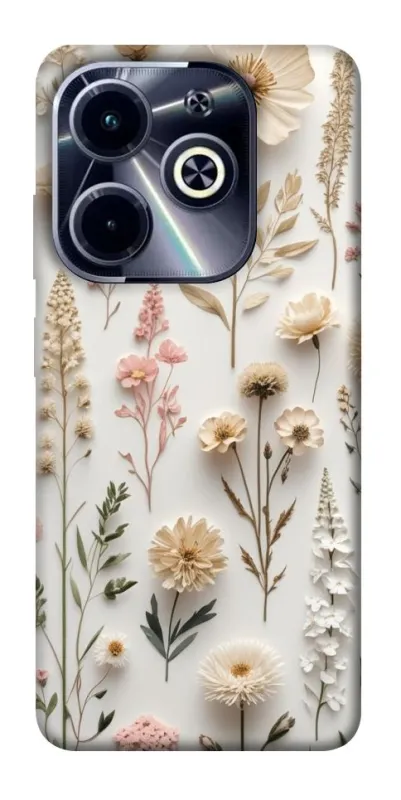 Чохол на Infinix Hot 40i Floral design ver.1 фото 1 з 1