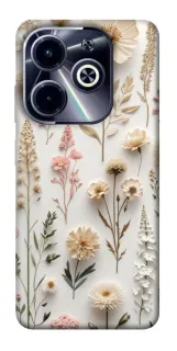 Чохол на Infinix Hot 40i Floral design ver.1 фото 1 з 1