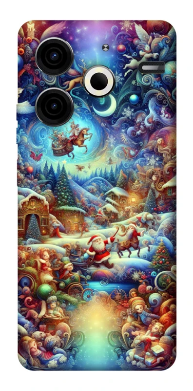 Чехол на TECNO Pova 6 Neo (LI6) Christmas spirit ver.14 фото 1 из 1