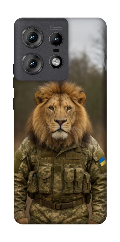 Чохол на Motorola Edge 50 Pro Лев захисник фото 1 з 1
