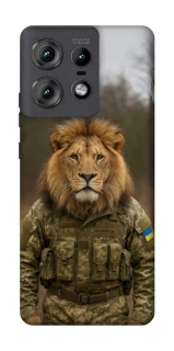 Чохол на Motorola Edge 50 Pro Лев захисник фото 1 з 1