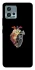 Чохол на Motorola Moto G72 Heart with flowers фото 1 з 1