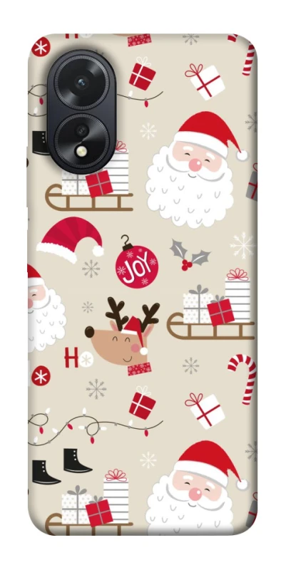 Чохол на Oppo A18 Новорічний v1 фото 1 з 1