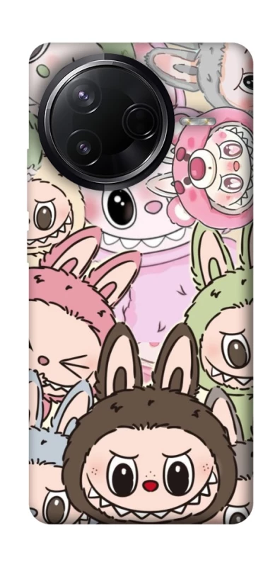 Чехол на Infinix Note 50 Pro All Labubu 3 фото 1 из 1
