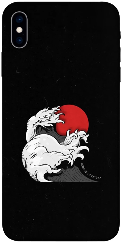 Чехол на Apple iPhone X (5.8") Волны Японии v2 фото 1 из 1