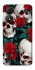 Чохол на ZTE Blade A34 4G skull and rose фото 1 з 1