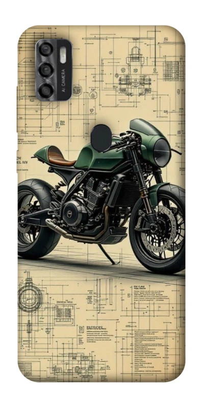 Чехол на ZTE Blade A7s (2020) Bike model фото 1 из 1