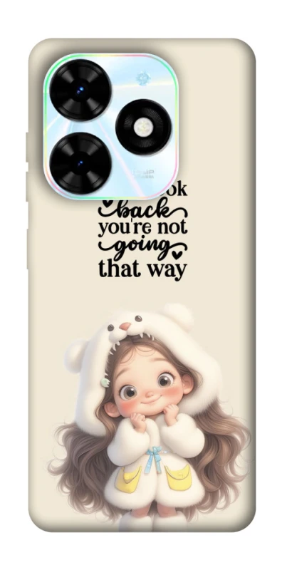 Чохол на TECNO Spark Go 2024 Don't look back фото 1 з 1