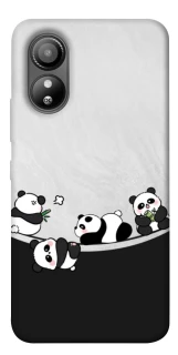 Чохол на ZTE Blade L220 Four pandas фото 1 з 1