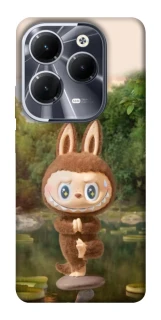 Чехол на Infinix Hot 40 Pro Labubu Yoga фото 1 из 1