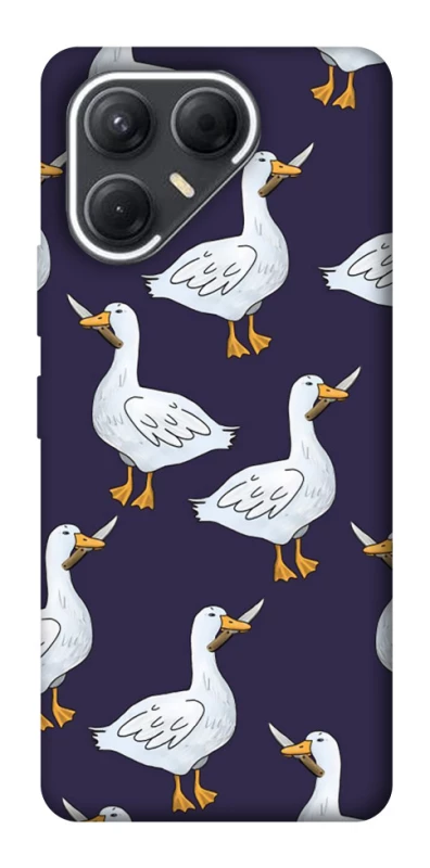 Чохол на TECNO Pova 7 Гуси з претензією фото 1 з 1