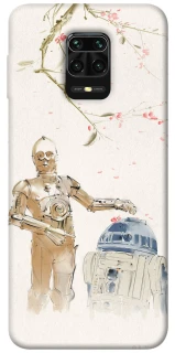 Чохол на Xiaomi Redmi Note 9s / Note 9 Pro / Note 9 Pro Max Star Wars robots фото 1 з 1