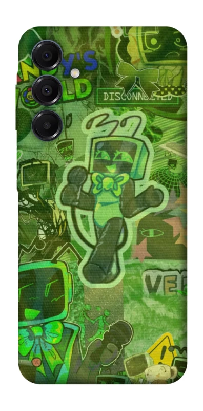 Чохол на Samsung Galaxy A16 4G/5G Dandysworld tv green theme фото 1 з 1