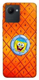Чехол на Realme C30 Дом Спанч Боба фото 1 из 1