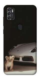 Чехол на ZTE Blade A7s (2020) Porsche white фото 1 из 1