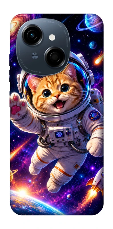 Чехол на TECNO Spark Go 1 Space Cat фото 1 из 1