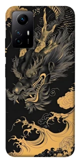 Чохол на Xiaomi Redmi Note 12S gold dragon фото 1 з 1