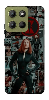 Чохол на Motorola Moto G15 4G Black Widow фото 1 з 1