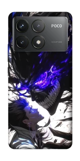Чохол на Xiaomi Poco F6 Pro Black soul anime фото 1 з 1
