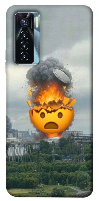 Чохол на TECNO Camon 17 Pro Moscow never sleeps ver.2 фото 1 з 1