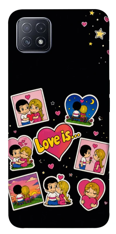 Чохол на Oppo A73 Love is фото 1 з 1