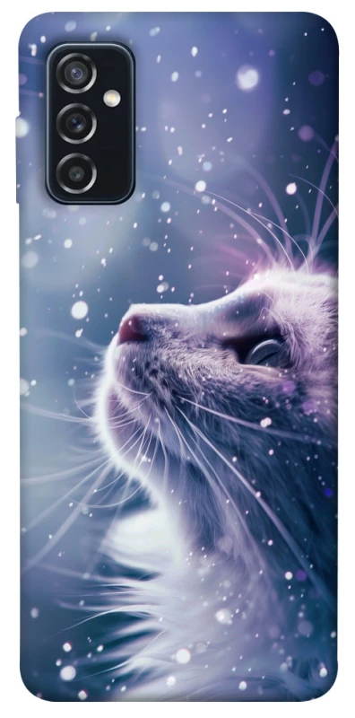 Чехол на Samsung Galaxy M52 Snow cat фото 1 из 1
