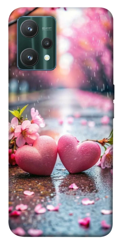 Чехол на Realme 9 Pro Pink heart фото 1 из 1