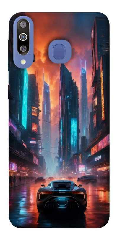 Чехол на Samsung Galaxy M30 Cyber city фото 1 из 1