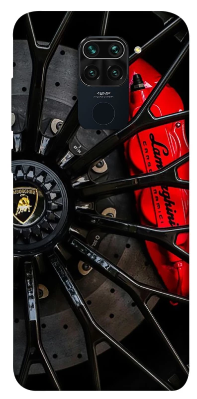 Чехол на Xiaomi Redmi Note 9 / Redmi 10X Wheel Lamborgini фото 1 из 1