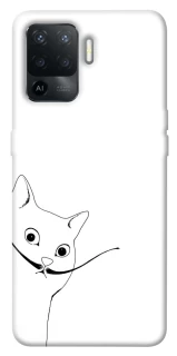 Чехол на Oppo Reno 5 Lite Кот Дали фото 1 из 1