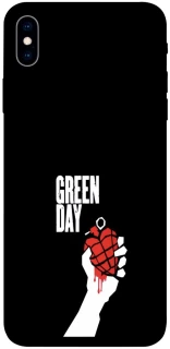 Чехол на Apple iPhone XS Max (6.5") Green Day logo фото 1 из 1